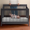 image:imageBeautyrest Beginnings Black Brilliant Sun 2Stage Premium Crib and Toddler Mattress with PlantBased Soy Foam and Gel Memory FoamMattress Only