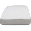 image:imageBeautyrest Kids Silver DualCool Technology Fitted Baby Crib Mattress Pad Cover  Waterproof  52 x 28  Machine Washable WhiteMattress Pad with DualCool Technology