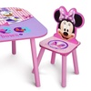 image:imageDelta Children  Disney Minnie Mouse Kids Table and Chair Set 3 Piece Set 2 Chairs Included  Ideal for Arts amp Crafts Snack Time Homework amp More PinkMinnie Mouse