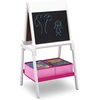 image:imageDelta Children  Minnie Mouse Activity Easel with Storage  Greenguard Gold CertifiedBianca White