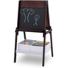 image:imageDelta Children  Minnie Mouse Activity Easel with Storage  Greenguard Gold CertifiedDark Chocolate