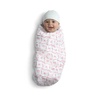 image:imageDelta Children 100 Cotton Flannel Baby Receiving Blankets for Girls and Boys  30x30 Inches Pack of 4 Pink FloralPink Floral
