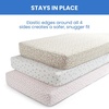 image:imageDelta Children 100 Cotton Flannel Baby Receiving Blankets for Girls and Boys  30x30 Inches Pack of 4 Pink FloralPink Floral