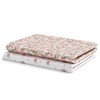 image:imageDelta Children 100 Cotton Flannel Baby Receiving Blankets for Girls and Boys  30x30 Inches Pack of 4 Pink FloralPink Floral