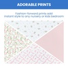 image:imageDelta Children 100 Cotton Flannel Baby Receiving Blankets for Girls and Boys  30x30 Inches Pack of 4 Pink FloralPink Floral