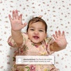 image:imageDelta Children 100 Cotton Flannel Baby Receiving Blankets for Girls and Boys  30x30 Inches Pack of 4 Pink FloralPink Floral