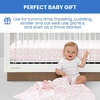 image:imageDelta Children 100 Cotton Flannel Baby Receiving Blankets for Girls and Boys  30x30 Inches Pack of 4 Pink FloralPink Floral