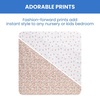 image:imageDelta Children 100 Cotton Flannel Baby Receiving Blankets for Girls and Boys  30x30 Inches Pack of 4 Pink FloralPink Floral