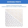 image:imageDelta Children 100 Cotton Flannel Baby Receiving Blankets for Girls and Boys  30x30 Inches Pack of 4 Pink FloralSafari Friends