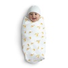 image:imageDelta Children 100 Cotton Flannel Baby Receiving Blankets for Girls and Boys  30x30 Inches Pack of 4 Pink FloralSafari Friends
