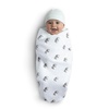 image:imageDelta Children 100 Cotton Flannel Baby Receiving Blankets for Girls and Boys  30x30 Inches Pack of 4 Pink FloralSafari Friends
