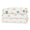 image:imageDelta Children 100 Cotton Flannel Baby Receiving Blankets for Girls and Boys  30x30 Inches Pack of 4 Pink FloralSafari Friends