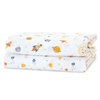 image:imageDelta Children 100 Cotton Flannel Baby Receiving Blankets for Girls and Boys  30x30 Inches Pack of 4 Pink FloralSpace Exploration