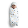 image:imageDelta Children 100 Cotton Flannel Baby Receiving Blankets for Girls and Boys  30x30 Inches Pack of 4 Pink FloralSpace Exploration