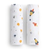 image:imageDelta Children 100 Cotton Flannel Baby Receiving Blankets for Girls and Boys  30x30 Inches Pack of 4 Pink FloralSpace Exploration