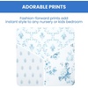 image:imageDelta Children 100 Cotton Muslin Baby Receiving Blankets for Girls and Boys  47x47 Inches Pack of 2 Sea LifeBlue Botanicals