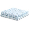 image:imageDelta Children 100 Cotton Muslin Baby Receiving Blankets for Girls and Boys  47x47 Inches Pack of 2 Sea LifeBlue Botanicals