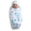 image:imageDelta Children 100 Cotton Muslin Baby Receiving Blankets for Girls and Boys  47x47 Inches Pack of 2 Sea LifeBlue Botanicals
