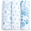 image:imageDelta Children 100 Cotton Muslin Baby Receiving Blankets for Girls and Boys  47x47 Inches Pack of 2 Sea LifeBlue Botanicals