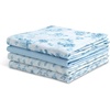 image:imageDelta Children 100 Cotton Muslin Baby Receiving Blankets for Girls and Boys  47x47 Inches Pack of 2 Sea LifeBlue Botanicals