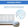image:imageDelta Children 100 Cotton Muslin Baby Receiving Blankets for Girls and Boys  47x47 Inches Pack of 2 Sea LifeBlue Botanicals