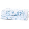 image:imageDelta Children 100 Cotton Muslin Baby Receiving Blankets for Girls and Boys  47x47 Inches Pack of 2 Sea LifeBlue Botanicals