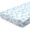image:imageDelta Children 100 Cotton Muslin Baby Receiving Blankets for Girls and Boys  47x47 Inches Pack of 2 Sea LifeBlue Botanicals