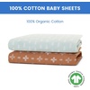 image:imageDelta Children 100 Cotton Muslin Baby Receiving Blankets for Girls and Boys  47x47 Inches Pack of 2 Sea LifeNeutral Boho