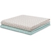 image:imageDelta Children 100 Cotton Muslin Baby Receiving Blankets for Girls and Boys  47x47 Inches Pack of 2 Sea LifeNeutral Boho