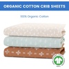 image:imageDelta Children 100 Cotton Muslin Baby Receiving Blankets for Girls and Boys  47x47 Inches Pack of 2 Sea LifeNeutral Boho