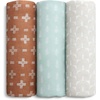 image:imageDelta Children 100 Cotton Muslin Baby Receiving Blankets for Girls and Boys  47x47 Inches Pack of 2 Sea LifeNeutral Boho