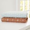 image:imageDelta Children 100 Cotton Muslin Baby Receiving Blankets for Girls and Boys  47x47 Inches Pack of 2 Sea LifeNeutral Boho