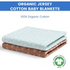 image:imageDelta Children 100 Cotton Muslin Baby Receiving Blankets for Girls and Boys  47x47 Inches Pack of 2 Sea LifeNeutral Boho