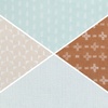 image:imageDelta Children 100 Cotton Muslin Baby Receiving Blankets for Girls and Boys  47x47 Inches Pack of 2 Sea LifeNeutral Boho