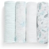 image:imageDelta Children 100 Cotton Muslin Baby Receiving Blankets for Girls and Boys  47x47 Inches Pack of 2 Sea LifeSea Life