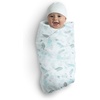 image:imageDelta Children 100 Cotton Muslin Baby Receiving Blankets for Girls and Boys  47x47 Inches Pack of 2 Sea LifeSea Life