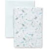 image:imageDelta Children 100 Cotton Muslin Baby Receiving Blankets for Girls and Boys  47x47 Inches Pack of 2 Sea LifeSea Life