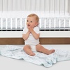 image:imageDelta Children 100 Cotton Muslin Baby Receiving Blankets for Girls and Boys  47x47 Inches Pack of 2 Sea LifeSea Life