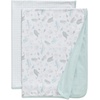 image:imageDelta Children 100 Cotton Muslin Baby Receiving Blankets for Girls and Boys  47x47 Inches Pack of 2 Sea LifeSea Life