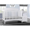 image:imageDelta Children Abby Convertible Crib and Changer GreyBianca White