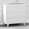 image:imageDelta Children Ava 3 Drawer Dresser with Changing Top Greenguard Gold Certified WhiteDresser