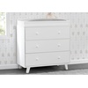 image:imageDelta Children Ava 3 Drawer Dresser with Changing Top Greenguard Gold Certified WhiteDresser
