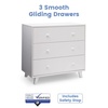 image:imageDelta Children Ava 3 Drawer Dresser with Changing Top Greenguard Gold Certified WhiteDresser