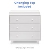 image:imageDelta Children Ava 3 Drawer Dresser with Changing Top Greenguard Gold Certified WhiteDresser