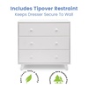 image:imageDelta Children Ava 3 Drawer Dresser with Changing Top Greenguard Gold Certified WhiteDresser