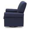 image:imageDelta Children Avery Upholstered Glider Swivel Rocker Chair Metal SandSand