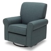 image:imageDelta Children Avery Upholstered Glider Swivel Rocker Chair Metal SandSand