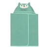 image:imageDelta Children BabyInfant Hooded Bath Towel  Super Soft and Absorbent Newborn Essential  Ideal Baby RegistryShower Gift for Boys and Girls Light Teal OwlLight Teal Owl