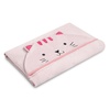 image:imageDelta Children BabyInfant Hooded Bath Towel  Super Soft and Absorbent Newborn Essential  Ideal Baby RegistryShower Gift for Boys and Girls Light Teal OwlPink Cat