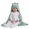 image:imageDelta Children BabyInfant Hooded Bath Towel  Super Soft and Absorbent Newborn Essential  Ideal Baby RegistryShower Gift for Boys and Girls Light Teal OwlLight Teal Owl